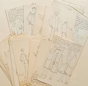 Ensemble de 222 dessins , photos, calques originaux . par MODE. - Image 3