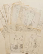 Ensemble de 222 dessins , photos, calques originaux . par MODE. - Image 5