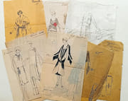 Ensemble de 222 dessins , photos, calques originaux . par MODE. - Image 8