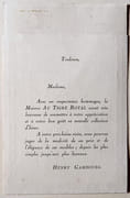 Au Tigre Royal. Fourrures. Henry Gambourg. 46 rue du Languedoc à Toulouse.  par MODE. - Image 2
