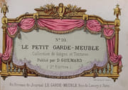 Le Petit Garde Meuble. N°10. Collection de sièges et Tentures. ( 2e Edition). par DECORATION. - Image 1