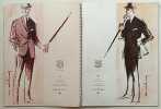 Portfolio d'esthétiques masculines. La mode masculine photogénique . Hiver 1962-63.. MODE.