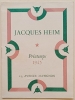 Jacques Heim. Printemps 1945. 15 Avenue Matignon &agrave; Paris.. MODE.