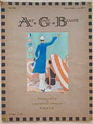 ART GOUT BEAUTE. Feuillets de l'élégance féminine. N° 108.  9e année. Août 1929. par REVUE. - Image 1