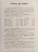 Etoile du Nord. Pullman. Paris-Bruxelles-Amsterdam. par CASSANDRE. - Image 2