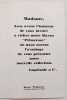 Invitation " Au Printemps". Madame, nous avons l'honneur de vous inviter &agrave; visiter notre Rayon "Primerose". Laguionie & Cie.. MODE.