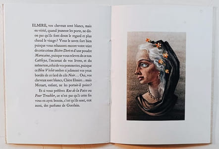 6 propos de Guerlain sur 6 portraits de A.M.Cassandre.