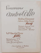 Fourrures André Colle, 120 rue Réaumur à Paris.  par FOURRURES. - Image 2