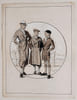 Dessin original d'&eacute;coliers.. MODE.