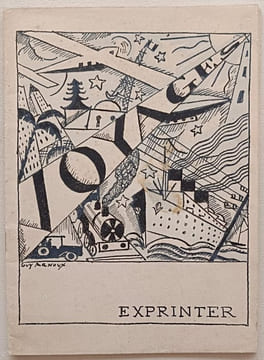 Exprinter. 2, Rue Scribe et 26 Avenue de l'Opéra à Paris. Texte de Claude Gével. Illustrations par Guy Arnoux.. ARNOUX ( Guy).