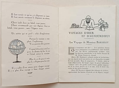 Exprinter. 2, Rue Scribe et 26 Avenue de l'Opéra à Paris. Texte de Claude Gével. Illustrations par Guy Arnoux.