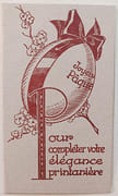 Pour compléter votre élégance printanière: le gant Perrin vous invite, Madame, à sa grande vente de Pâques. par GANTS. - Image 2