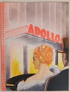 Apollo. La Salle des Grandes Exclusivités. Bette Davis et George Brent dans " La Flèche d'Or"...