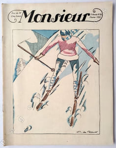 Monsieur. 3ème année N° 26. Février 1922. 