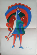 L'Art Décoratif Théâtral Moderne.  par GONTCHAROVA ( Natalia) et LARIONOW ( Mikhail). - Image 5