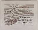 Rambaudi, Dantoine et Cie. . EXPOSITION INTERNATIONALE DES ARTS DECORATIFS MODERNES PARIS 1925.