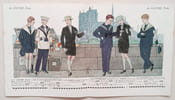 Au Louvre. Catalogue Premi&egrave;re Communion 1927.. MODE.