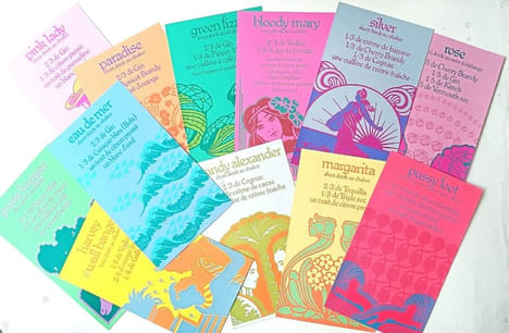 13 Cocktails . 13 Couleurs. La Maison de l'Iran.. PUBLICITE.