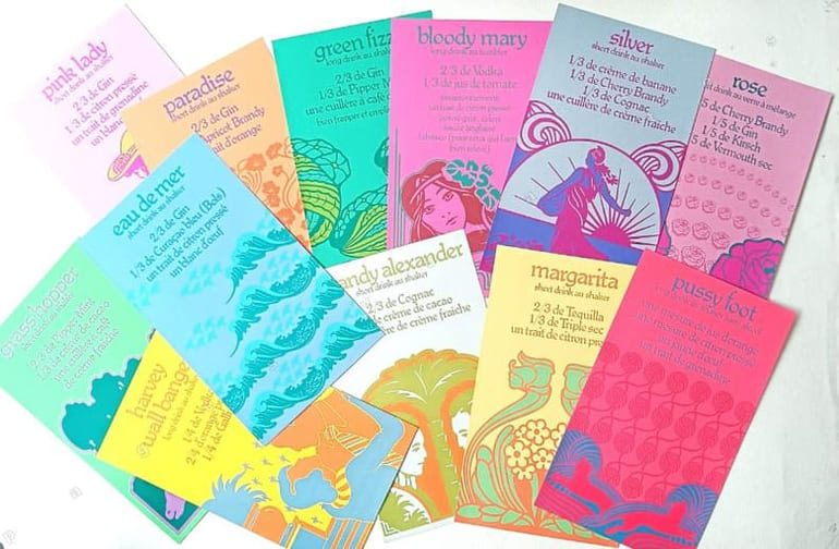 13 Cocktails . 13 Couleurs. La Maison de l'Iran.