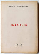 Intailles. les Quinze vignettes  illustrant ces quatrains ont été composées par Alfred Codina. par CHARPENTIER ( Henry). - Image 1