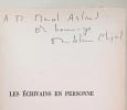 Les Ecrivains en personne.. CHAPSAL (Madeleine).