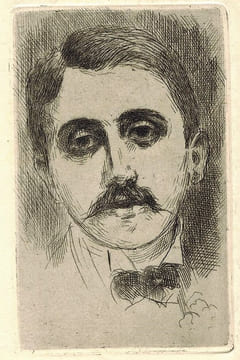 Supplément à "Mélanges et pastiches" de Marcel Proust. Cuivres originaux de Berthold Mahn.. MAUROIS (André).
