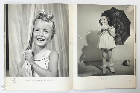 Visages d'enfants. Texte de Jaboune. Illustrations de M.Natkin. Dessins de Goursat. Notes techniques sur la photographie par M.Natkin.. JABOUNE et ...