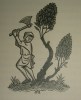 La Damnation de Saint Guynefort. Bois dessinés et gravés par Maurice Albe.. LE ROY (Eugène).