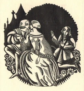 Treize proverbes et des dictons populaires mis en façon d'Alphabet. Illustré de compositions originales gravées sur bois par Victor Stuyvaert.