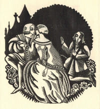 Treize proverbes et des dictons populaires mis en façon d'Alphabet. Illustré de compositions originales gravées sur bois par Victor Stuyvaert.