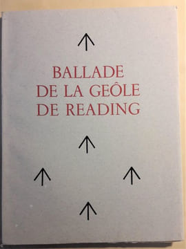 Ballade de la Geôle de Reading. Traduit par Henry-D. Davray. Préface de Pierre Mac Orlan. Illustrations de Dignimont.. WILDE (Oscar).