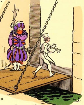 Les souhaits merveilleux. Illustrations en couleurs de Marcel Jeanjean.. DOUCET (Jérôme).