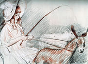 Chansons simplettes pour les petits enfants. Illustrations de Helleu. par FELIX-FAURE-GOYAU (Madame Lucie). - Image 3