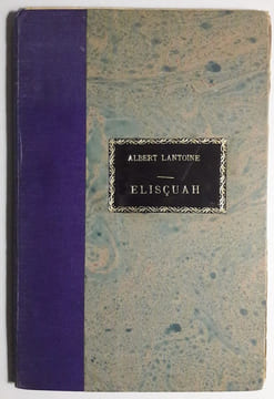 Elisçuah. Ornements décoratifs de Latour Jan. Nouvelle édition.. LANTOINE (Albert).