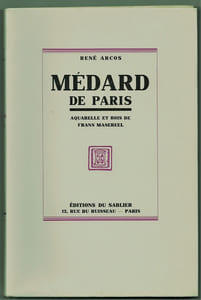 Médard de Paris. Aquarelle et bois de Frans Masereel.