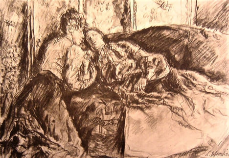 Le Bon Vouloir. Moralité couronnée par l'Académie Française et entièrement illustrée par l'Auteur.. HERVIEU (Louise).