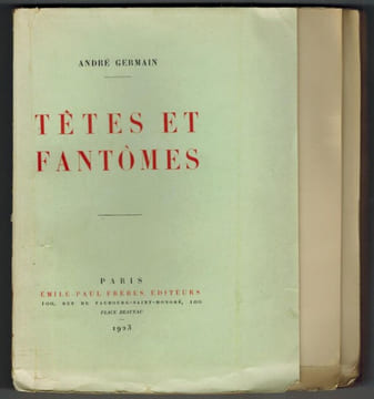 Têtes et Fantômes.. GERMAIN (André).