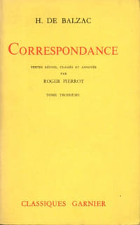 CORRESPONDANCE, III (1836 - 1839). Tome 3.