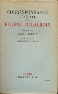 CORRESPONDANCE GENERALE, tome V (5) : SUPPLEMENT ET TABLES.