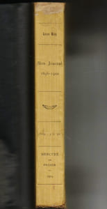 MON JOURNAL. Pour faire suite au "Mendiant ingrat, 1896-1900". Dix-sept mois en Danemark.