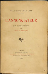 L'ANNONCIATEUR. [Édition originale sur Arches]