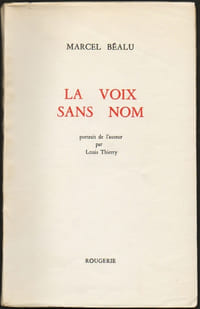 LA VOIX SANS NOM [Édition originale sur alfa]