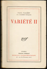 VARIÉTÉ II. [Exemplaire sur pur fil]