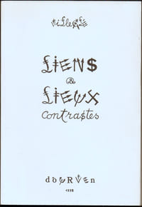 Liens, Lieux, Contrastes.