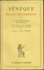 TRAITÉS PHILOSOPHIQUES, III (3) : La Bienfaisance (Les Bienfaits). Bilingue.. SÉNÈQUE - F. et P. RICHARD (trad.)