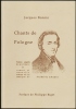 CHANTS DE POLOGNE. Poèmes adaptés du polonais. Opus 74.. (CHOPIN) - COLLECTIF - BONNIN Jacques (trad.)
