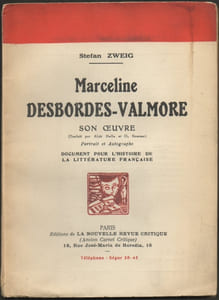 MARCELINE DESBORDES-VALMORE. Son oeuvre. [Édition originale]