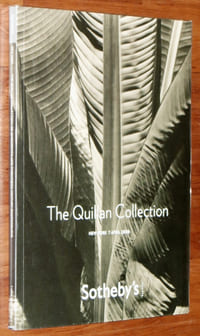 THE QUILLAN COLLECTION. Nineteenth and Twentieth Century Photographs. Auction in New York, 7 april 2008. Catalogue de vente.