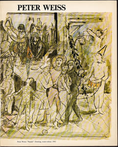 MALERI - COLLAGE - TECKNING. 1933 - 1960. Exposition, Galerie d'art de Södertälje, Suède, 1976. Catalogue.