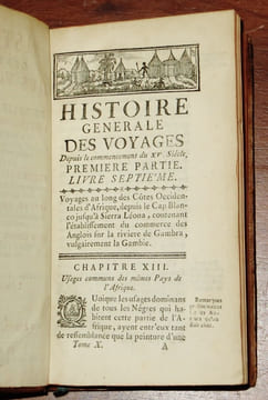Histoire générale des voyages, ou Nouvelle collection de toutes les relations de voyages par mer et par terre. Tome 10 : Voyages au long des Côtes ...